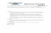 Advisory Circular AC66-1 Aircraft Maintenance Engineer ...