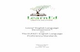 and The ELPA21 English Language Proficiency Standards