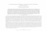 Computational Study of Combustor-Turbine Interactions