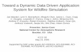 Towards a Dynamic Data Driven Application System for ...