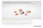 Phonak Custom Products - Phonak Paradise