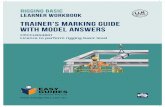 TRAINER’S MARKING GUIDE WITH MODEL ANSWERS