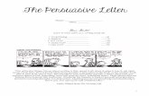 The Persuasive Letter Assignment Handbook - Weebly