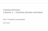 Camera Drones Lecture 1 Camera drones overview