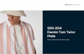 SSN 204 Denim Tom Tailor Male