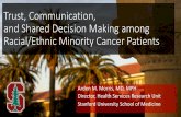 Trust, Communication, and Shared Decision Making among ...