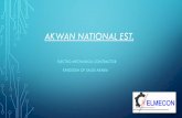 AKWAN NATIONAL EST.