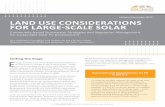 Ut D 2020 LAND USE CONSIDERATIONS FOR LARGE-SCALE SOLAR