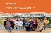 Community Programs Handbook 2021/22