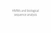HMMs$and$biological$ sequence$analysis
