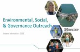 Environmental, Social, & Governance Outreach
