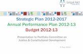 Strategic Plan 2012-2017 Annual Performance Plan 2012-13 ...
