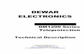 DM1200 Technical Description - Dewar