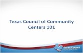 Texas Council of Community Centers 101