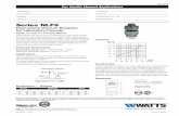 Series NLF9 - Watts Water Technologies, Inc