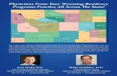 Physicians From Your Wyoming Residency Programs Practice ...