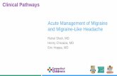 Acute Management of Migraine and Migraine-Like Headache
