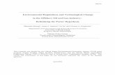 Environmental Regulations and Technological Change in the
