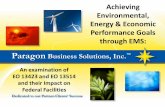 Achieving Environmental, Energy & Economic Performance Goals