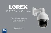 IP PTZ Dome Camera
