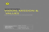VIsion, Mission & Values - firestarter.business