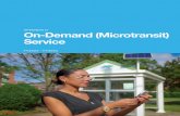 APPENDIX D On-Demand (Microtransit) Service