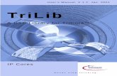 TriLib DSP Library User Manual (sj1001429_1.pdf) - Infineon