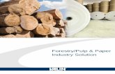 Forestry/Pulp & Paper Industry Solution