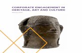 CORPORATE ENGAGEMENT IN HERITAGE, ART AND CULTURE