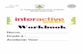 Grade 4 Interactive Science Workbook