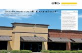 StoPowerwall ExtraSeal Booklet - Sto Corp.