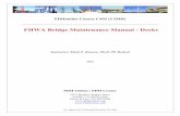 Bridge Maintenance Manual Deck - PDHonline.com
