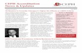 CEPH Accreditation News & Updates