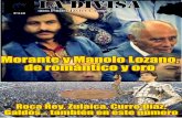 Morante y Manolo Lozano, de romántico y oro