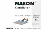 Cantilever - Maxon Lift