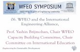 06. WFEO and the International Engineering Alliance, Prof ...