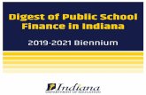 Digest of Public School Finance in Indiana