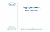 Accreditation Reference Handbook