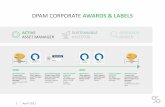 DPAM CORPORATE AWARDS & LABELS