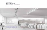 LED solutions DC-String Product Manual - Tridonic
