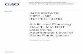GAO-18-461, Accessible Version, INTERSTATE PIPELINE ...