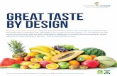 Great Taste by Design - Custom Flavors