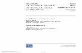 NORME CEI INTERNATIONALE IEC INTERNATIONAL 60076-10-1 …