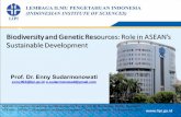 Biodiversity and Genetic Resources: Role in ASEAN’s ...