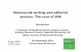 Preparing manuscripts and guidelines for authors - Universidad de