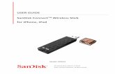 USERGUIDE% SanDiskConnect %Wireless%Stick%% foriPhone,iPad%