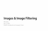 Images & Image Filtering - Cornell University