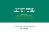 “Chemo Brain”