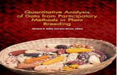 Quantitative Analysis of Data from Participatory Methods in Plant Breeding