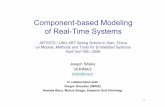 Component-based Modeling of Real-Time Systems